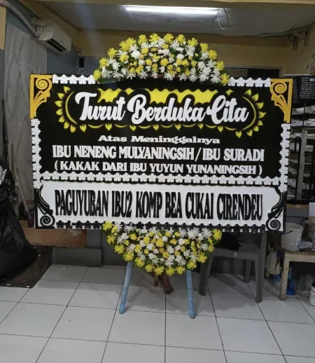 Papan Bunga Duka Kawasan Industri Rancaekek Bandung